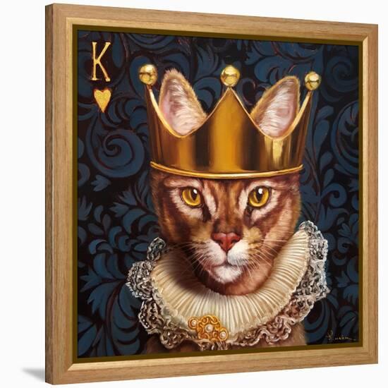 King of Hearts-Lucia Heffernan-Framed Stretched Canvas