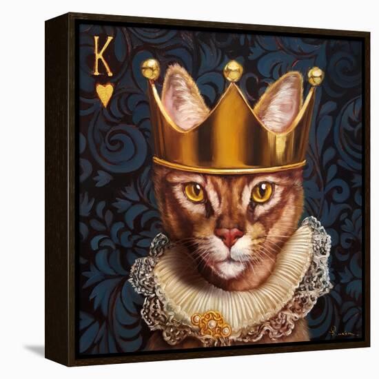 King of Hearts-Lucia Heffernan-Framed Stretched Canvas