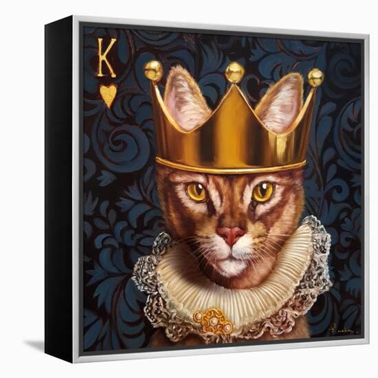 King of Hearts-Lucia Heffernan-Framed Stretched Canvas