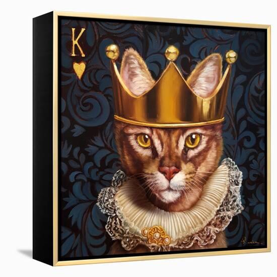 King of Hearts-Lucia Heffernan-Framed Stretched Canvas