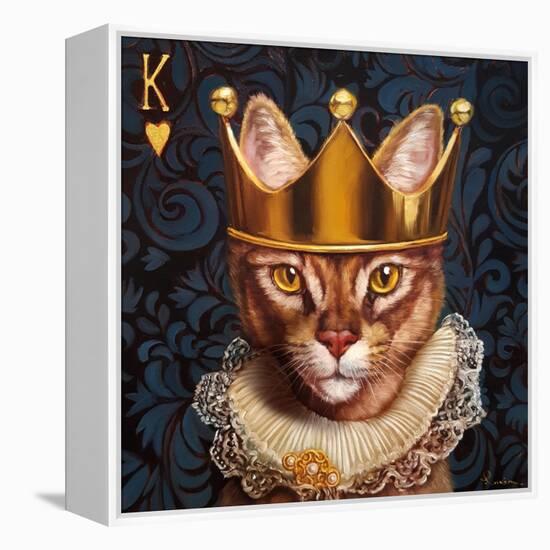 King of Hearts-Lucia Heffernan-Framed Stretched Canvas