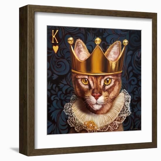 King of Hearts-Lucia Heffernan-Framed Art Print