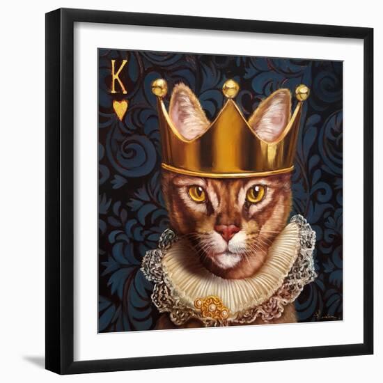 King of Hearts-Lucia Heffernan-Framed Premium Giclee Print