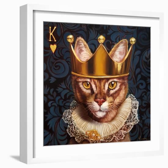 King of Hearts-Lucia Heffernan-Framed Premium Giclee Print