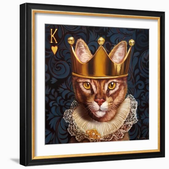 King of Hearts-Lucia Heffernan-Framed Premium Giclee Print