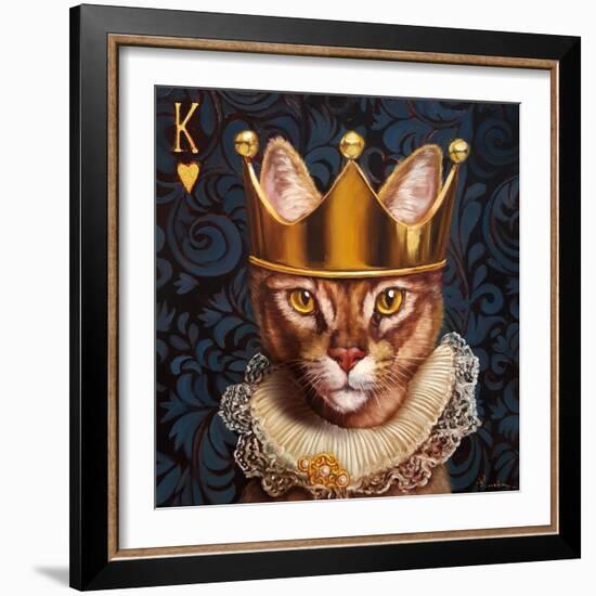 King of Hearts-Lucia Heffernan-Framed Art Print