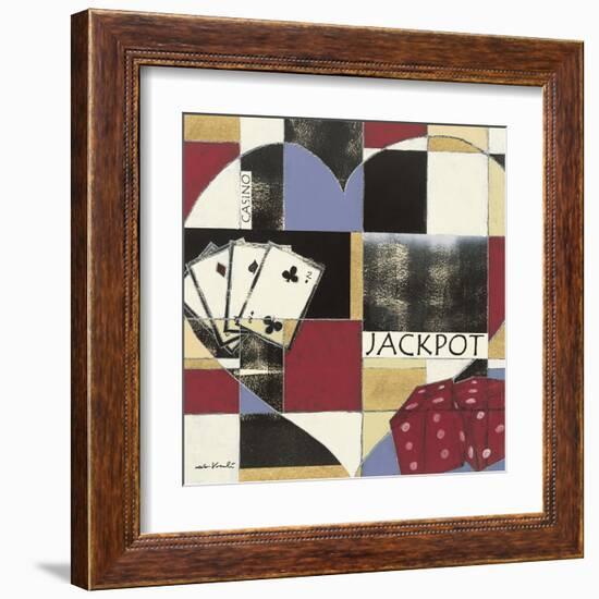 King of Hearts-Niro Vasali-Framed Art Print