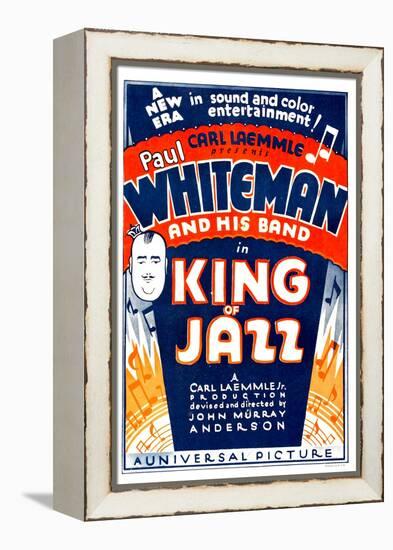 King of Jazz, 1930-null-Framed Stretched Canvas