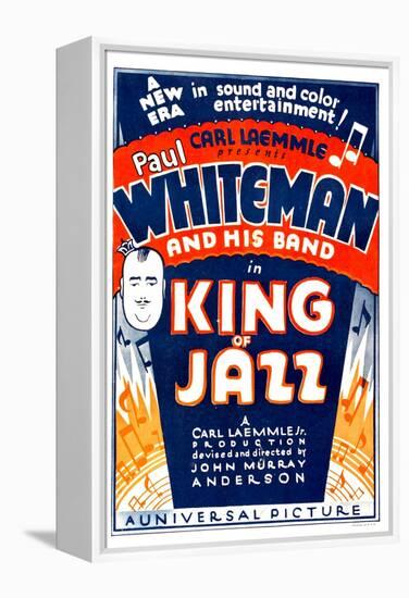 King of Jazz, 1930-null-Framed Stretched Canvas