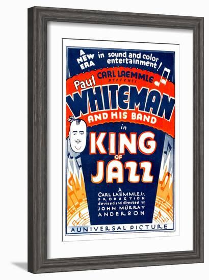 King of Jazz, 1930-null-Framed Art Print