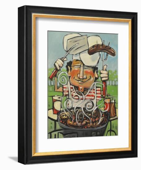 King of the Grill-Tim Nyberg-Framed Giclee Print