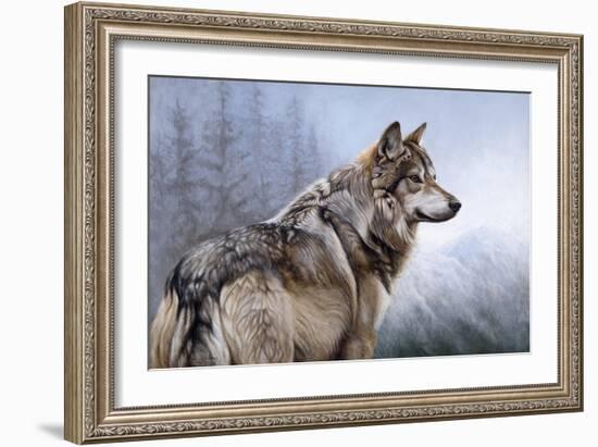 King of the Hill-Rusty Frentner-Framed Giclee Print