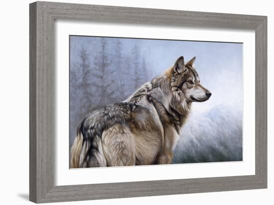 King of the Hill-Rusty Frentner-Framed Giclee Print