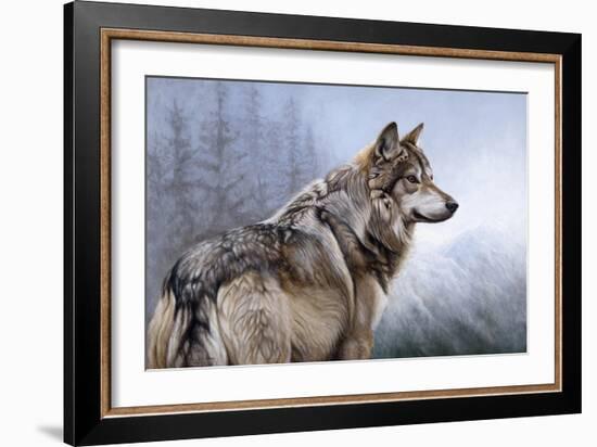 King of the Hill-Rusty Frentner-Framed Giclee Print