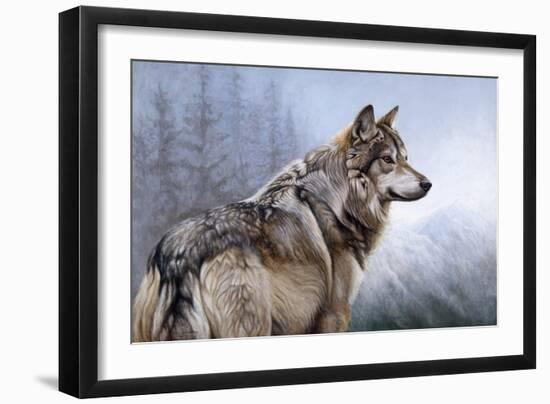 King of the Hill-Rusty Frentner-Framed Giclee Print