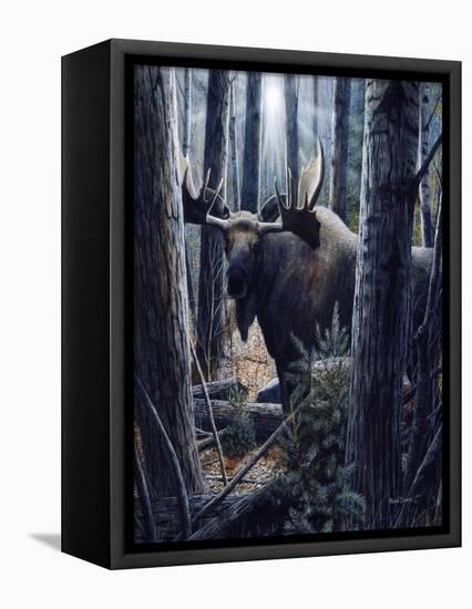 King of the Northwoods-Kevin Daniel-Framed Stretched Canvas