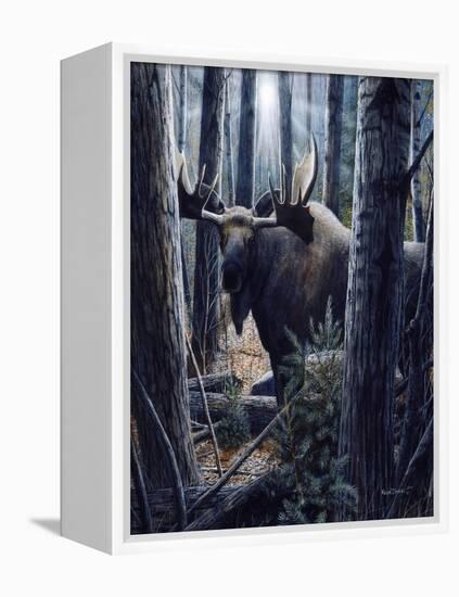 King of the Northwoods-Kevin Daniel-Framed Stretched Canvas