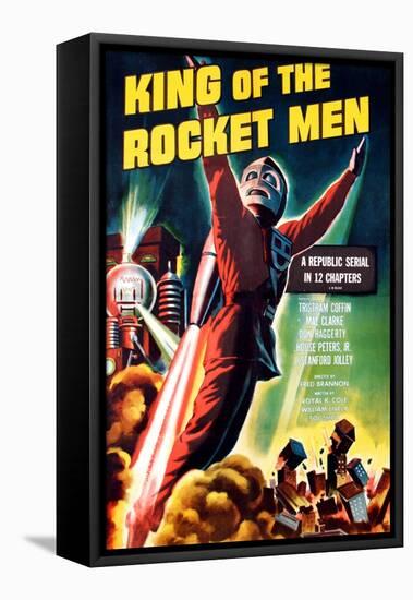 King of the Rocket Men, Tristram Coffin (In the 'Rocket Suit'), 1949-null-Framed Stretched Canvas