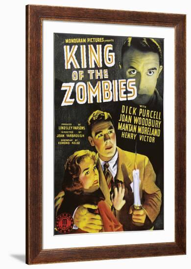 King Of The Zombies - 1941 II-null-Framed Giclee Print