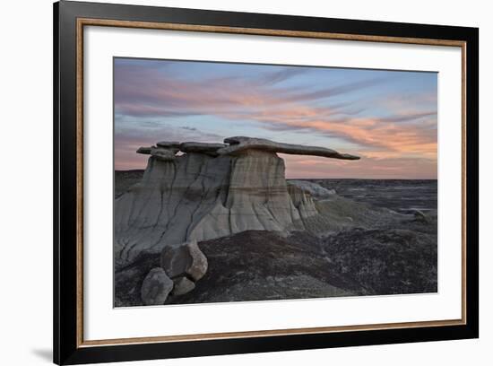 King of Wings at Sunset, Bisti Wilderness, New Mexico, United States of America, North America-James Hager-Framed Photographic Print