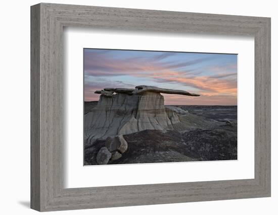 King of Wings at Sunset, Bisti Wilderness, New Mexico, United States of America, North America-James Hager-Framed Photographic Print