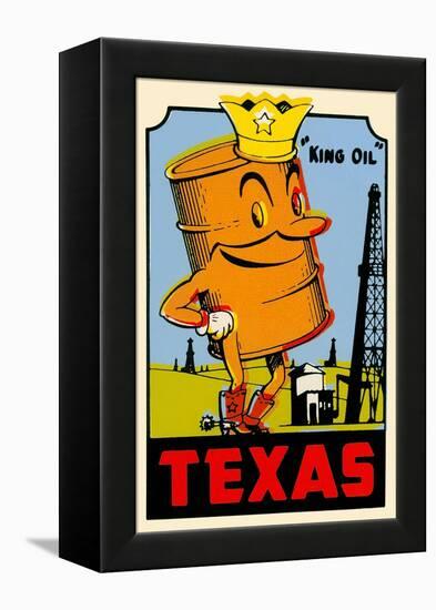 King Oil Decal-null-Framed Stretched Canvas