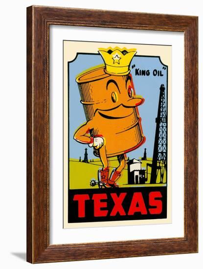 King Oil Decal-null-Framed Premium Giclee Print