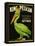 King Pelican Brand Lettuce-null-Framed Premier Image Canvas