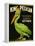 King Pelican Brand Lettuce-null-Framed Premier Image Canvas