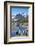 King penguins (Aptenodytes patagonicus) in beautiful scenery, Salisbury Plain, South Georgia, Antar-Michael Runkel-Framed Photographic Print