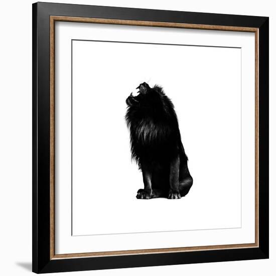 King Push-Alex Cherry-Framed Premium Giclee Print