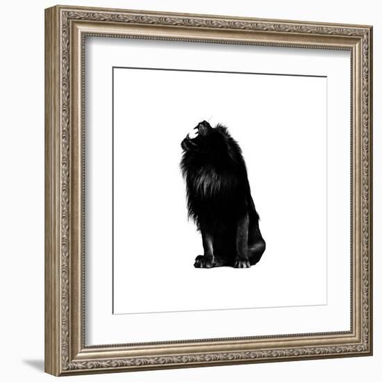 King Push-Alex Cherry-Framed Art Print