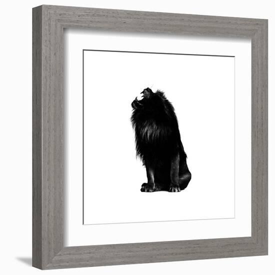 King Push-Alex Cherry-Framed Art Print