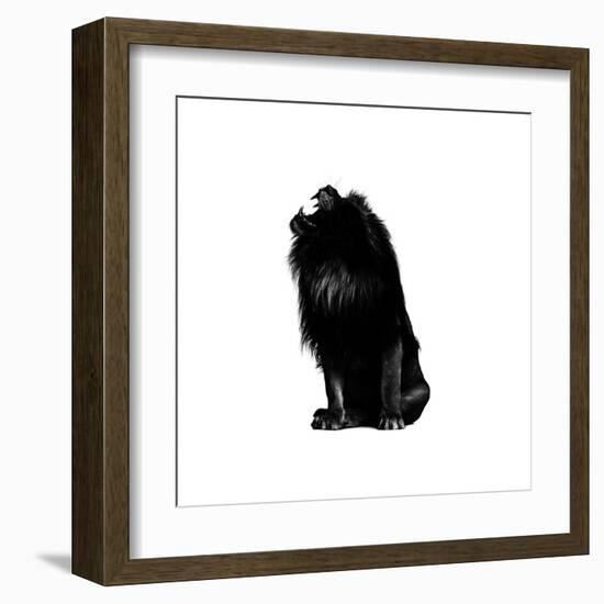 King Push-Alex Cherry-Framed Art Print