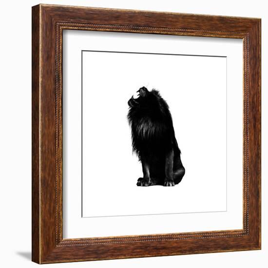 King Push-Alex Cherry-Framed Art Print