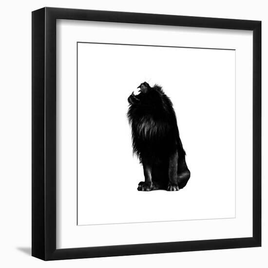 King Push-Alex Cherry-Framed Art Print