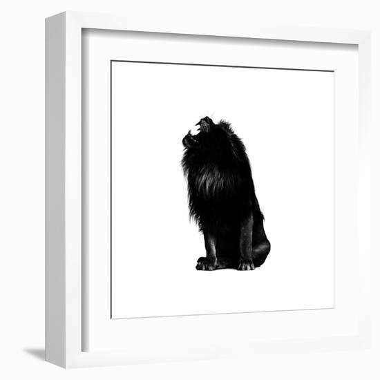 King Push-Alex Cherry-Framed Art Print