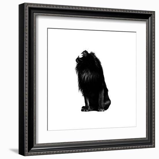 King Push-Alex Cherry-Framed Art Print