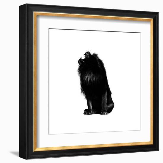 King Push-Alex Cherry-Framed Art Print