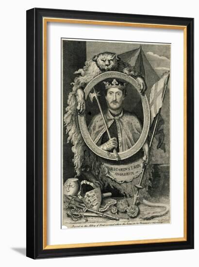 King Richard I-null-Framed Art Print