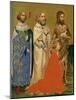 King Richard II of England and His Patron Saints, 14th Century-null-Mounted Giclee Print