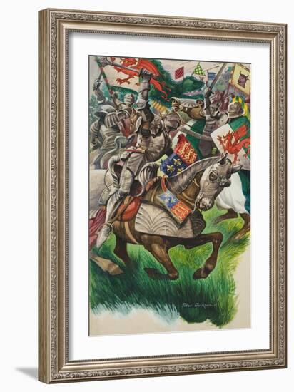 King Richard-Peter Jackson-Framed Giclee Print