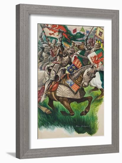 King Richard-Peter Jackson-Framed Giclee Print