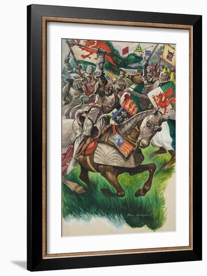 King Richard-Peter Jackson-Framed Giclee Print