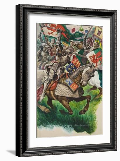 King Richard-Peter Jackson-Framed Giclee Print