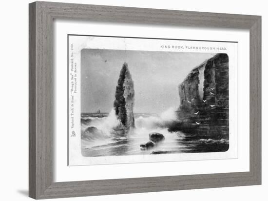 King Rock, Flamborough Head, East Riding, Yorkshire, 1903-Raphael Tuck-Framed Giclee Print