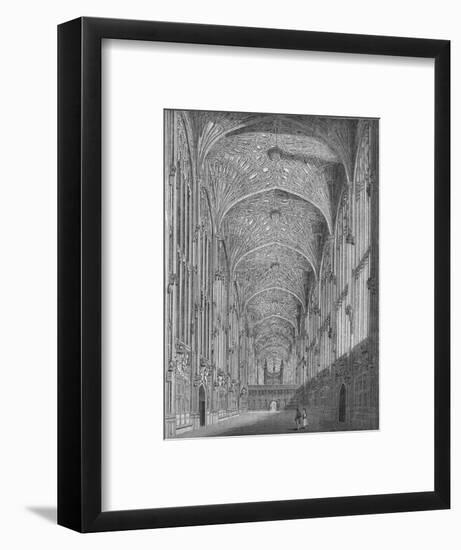 'King's College Chapel', 1845-Unknown-Framed Giclee Print