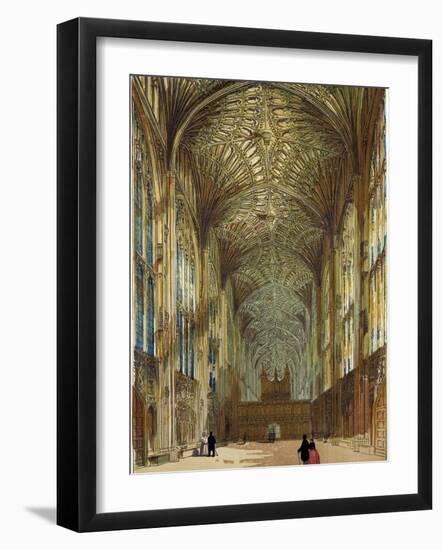 King's College Chapel Cambridge Cambridge University, UK-null-Framed Giclee Print