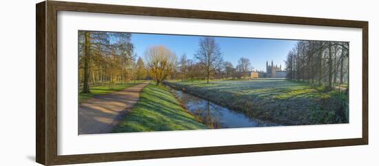 King's College Chapel, Cambridge University, the Backs, Cambridge, Cambridgeshire-Alan Copson-Framed Photographic Print