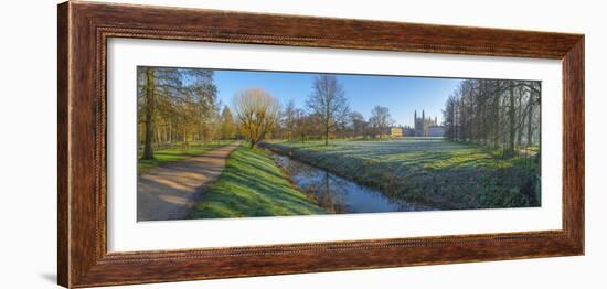 King's College Chapel, Cambridge University, the Backs, Cambridge, Cambridgeshire-Alan Copson-Framed Photographic Print